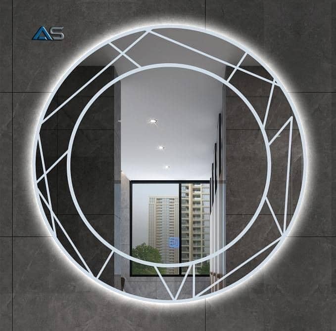 Light mirror with touch sensor 6