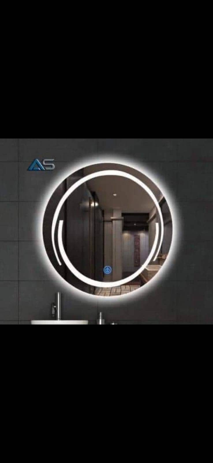 Light mirror with touch sensor 7
