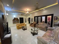 Spanish House 10 Marla Semi Furnished House Available For Rent In DHA Phase 7