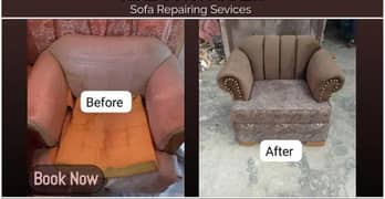 sofa repair 03115799241