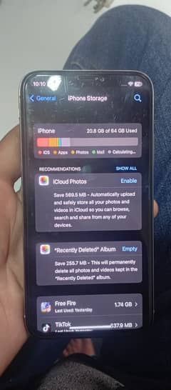 iPhone X panal or battery change contact (03244790206