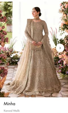 Walima dress by kanwal malik