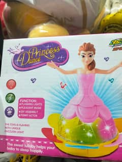 Doll,bubble gun , metal cars, tab