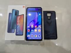 Xiaomi Redmi Note 9 for sale 4gb 128gb complete box 10/10 condition