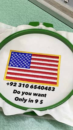 American flags