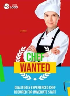 chef for fast food , continental, Chinese