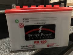 Bridge Power battery 8 month use Warranty card b h or box b