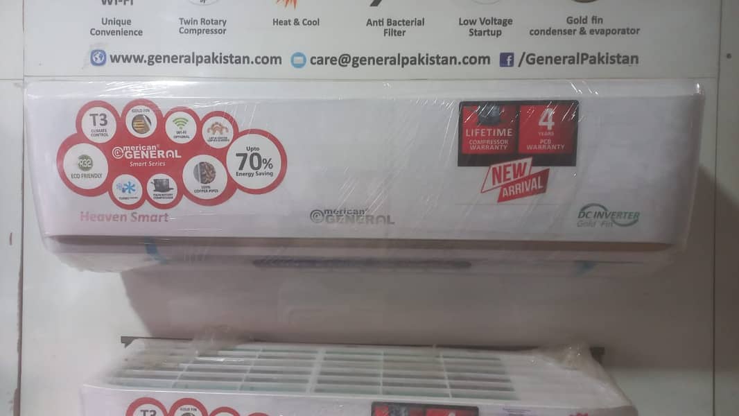 Box Pack @General Heaven Smart 1.5 Ton T3 AC 0