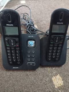 Philips CD 155 Cordless Wireless Phone