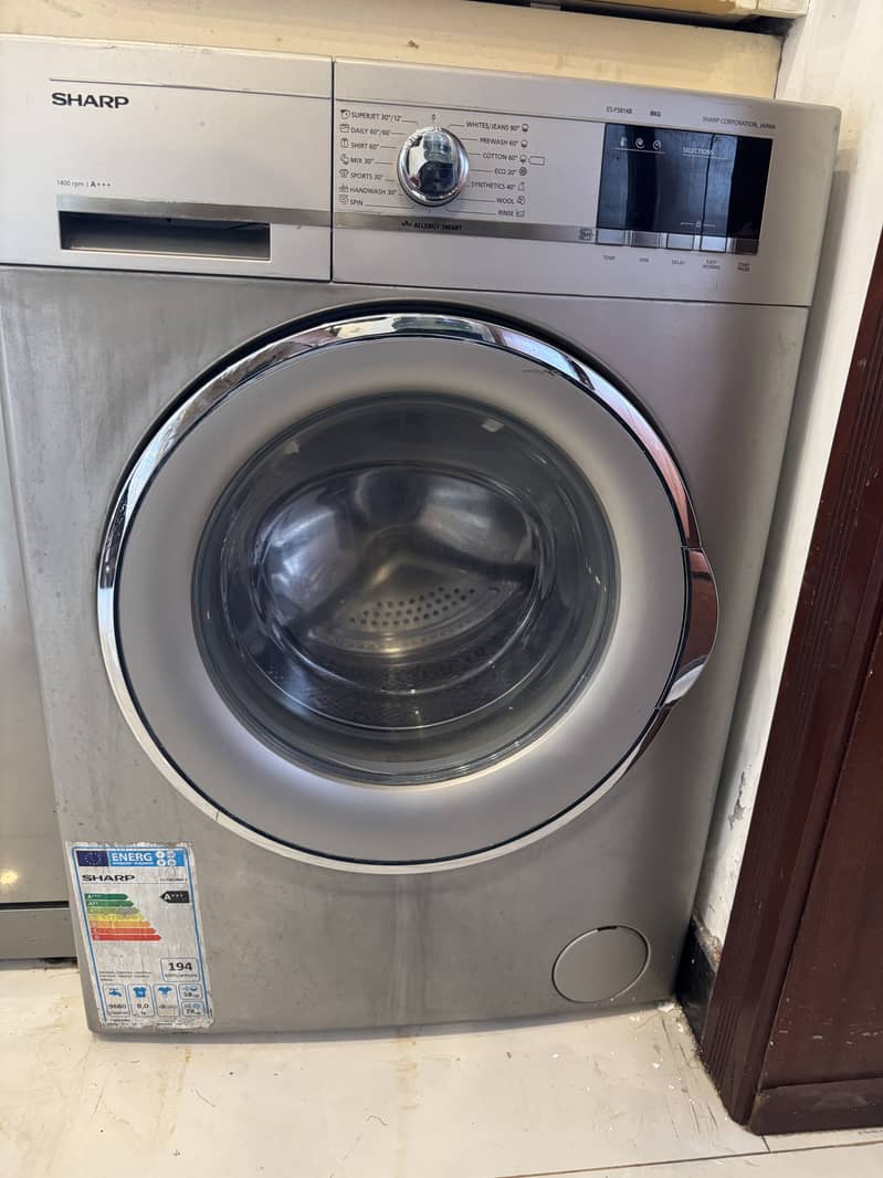 Sharp front load automatic washing machine 0