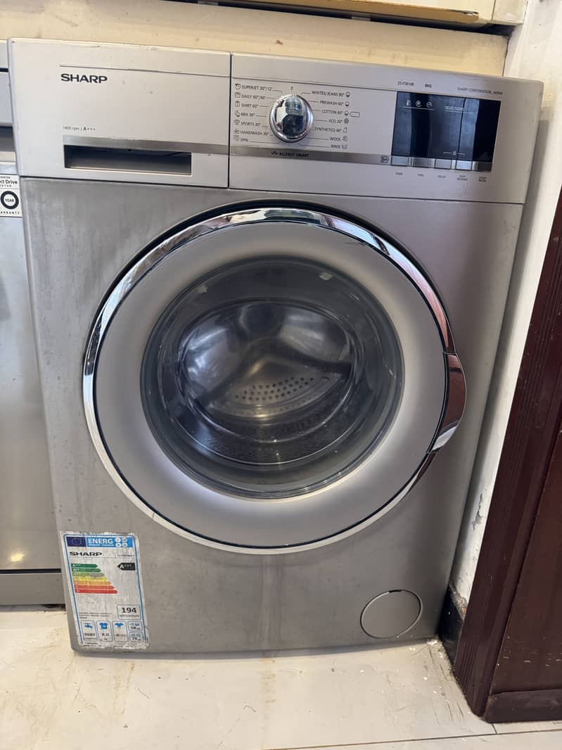 Sharp front load automatic washing machine 2
