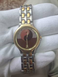 Elegant Omega Two-Tone Luxury Watch – Original Swiss Design