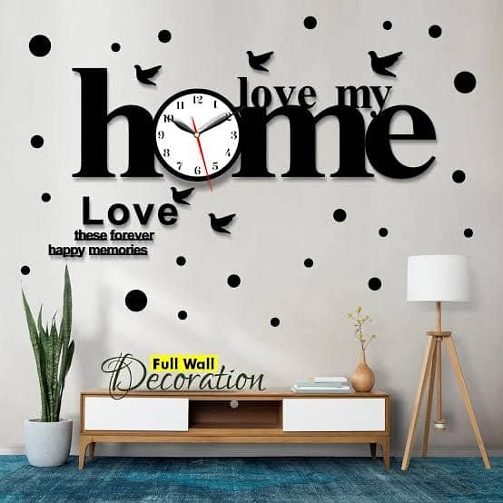3D Wall Clock 1