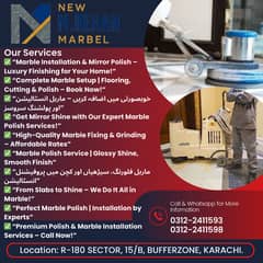 Marble installation service  Best marble polish service in Karachi