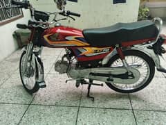 Honda cd 70 applied for