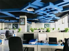 Fully Furnished 3000-SQF Office Floor available for Rent In Business Square Gullberg Green Islamabad