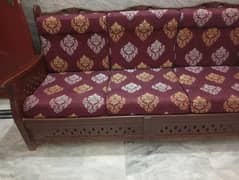 sofa set 2 chairs and kushan