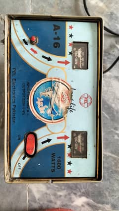 Steblizer 1600 watts for fridge or deep freezer