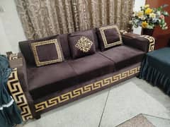 6 seater sofa set with covers