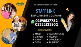 House maid , Maids , Baby Sitter, Chef Cook , Couple , Driver , nurse