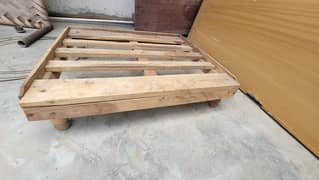 fridge stand /fridge trolley  wooden