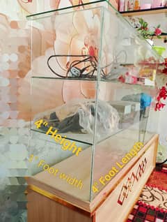 showcase counter and Beauty parlor wood Trolly