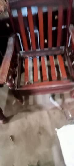 wooden sofa set