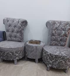 Coffee chairs and table