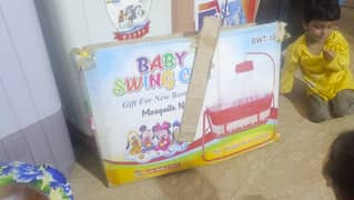 baby swing cot
