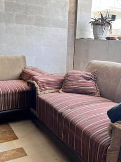 5 seater Sofa (2 Piece)