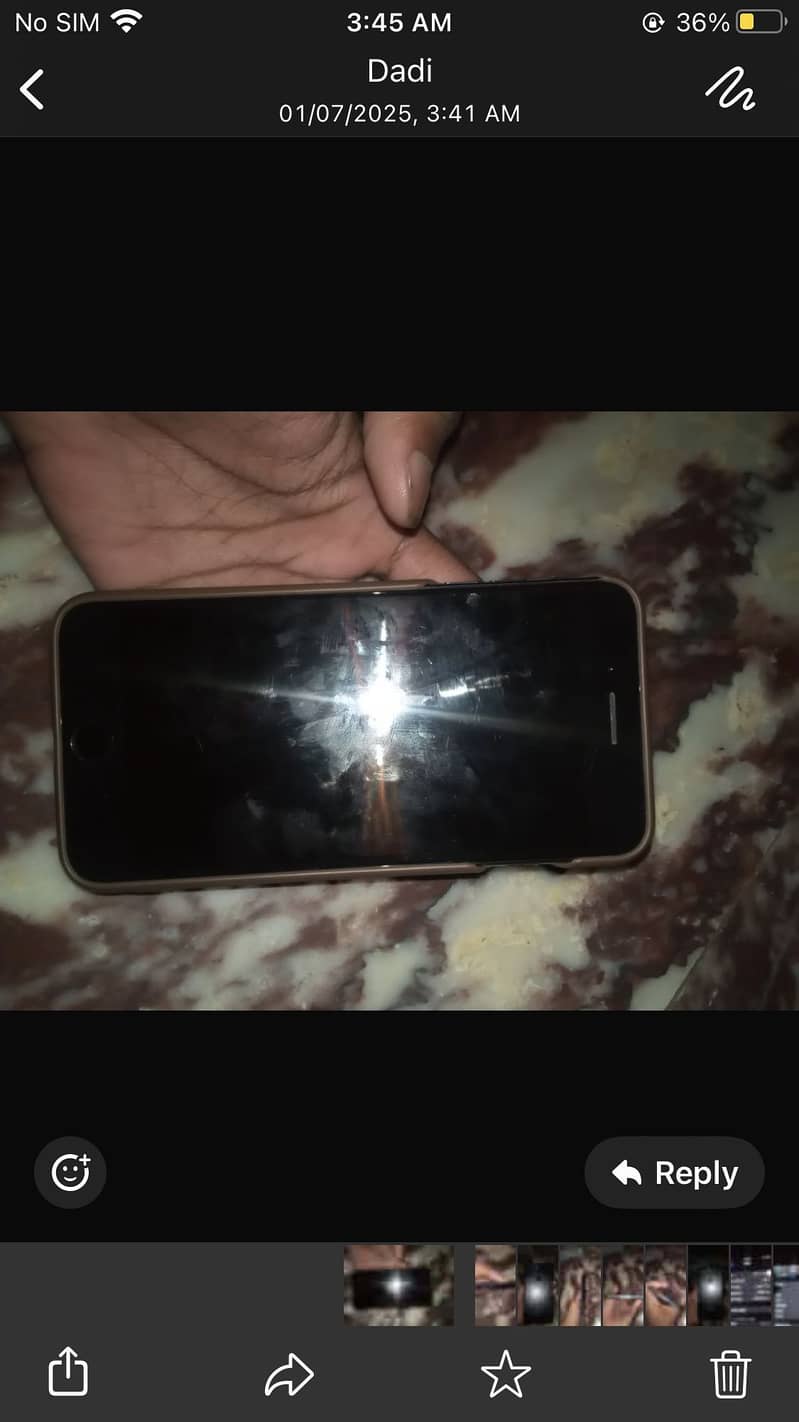 I phone 7 plus non pta 256 GB exchange possible only x and xs 1