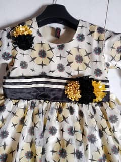 preloved frock and 3 month old baby rompers