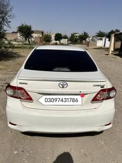 Toyota Corolla Xli 2012 Model