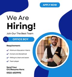 OFFICE BOY (MALE)