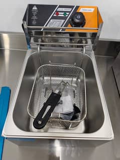 Fryer/double deep fryer/16L electric fryer /Commercial dual tank fryer