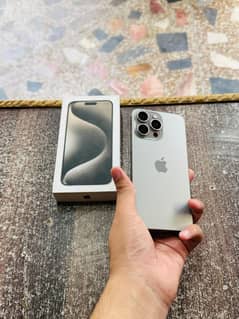 iphone 15 Pro Max  256GB Dual Physical Sim With Box