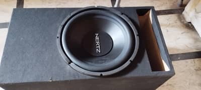 HERTZ WOOFER  OR WORD TECH AMPLIFIER