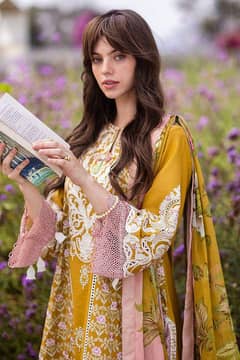 *Mushk*3PC Summer Casual Collection