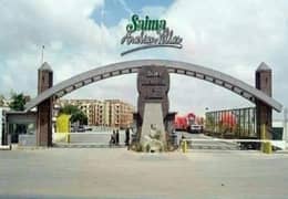 120 yards Plot, West Open, Saima Arabian Vilas, Block F1, Surjani Town,