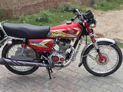 HONDA CG 125 PUNJAB REGISTER MINT CONDITION