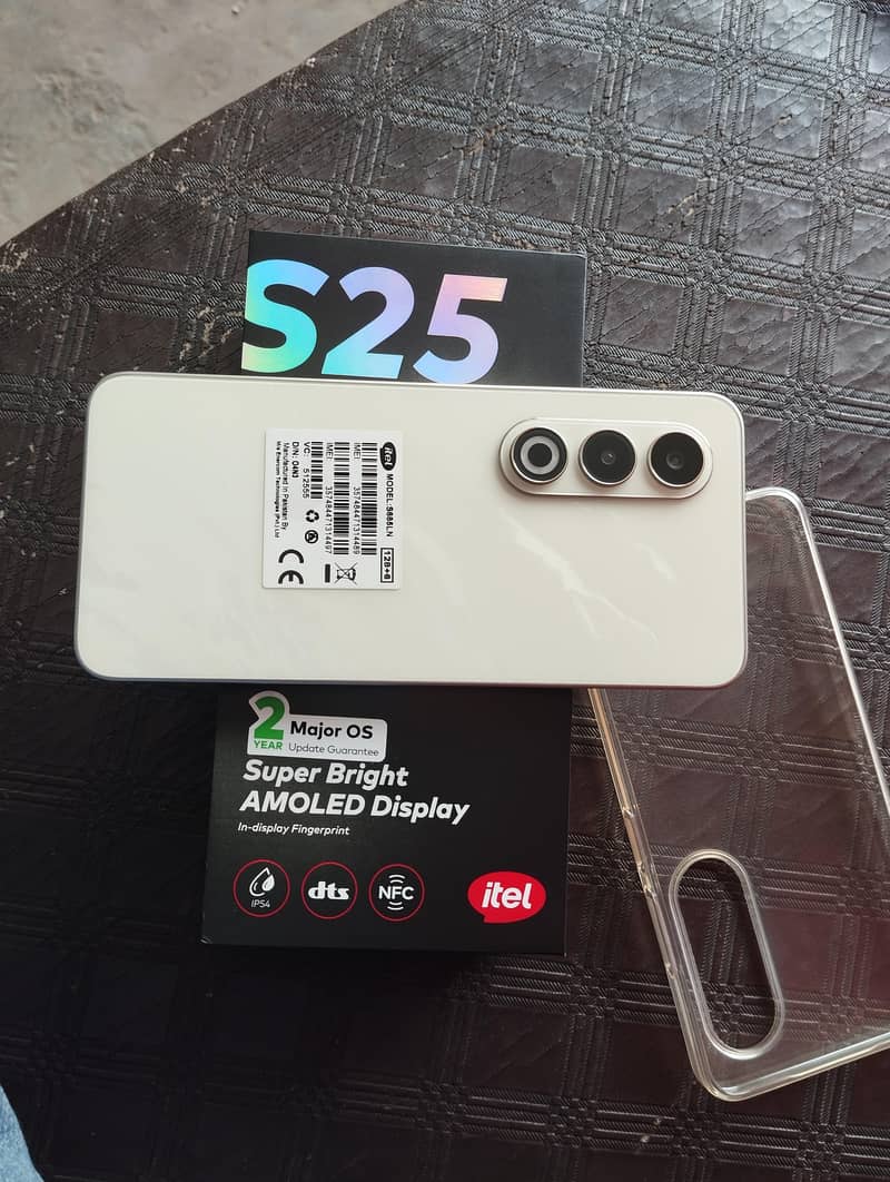 ITEL S25 SLIGHTLY USED. . . IN-DISPLAY FINGERPRINT 2