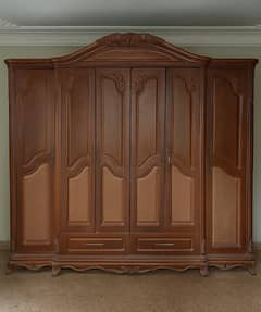 Luxury Wooden Cupboard 9ft – Dubai Imported | Foldable |