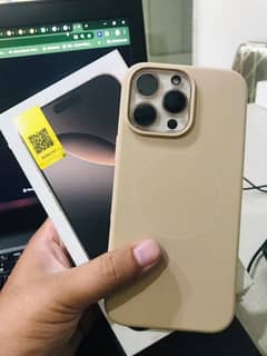 Apple iPhone 16 Pro Max 256GB Desert PTA Approved 1.5 Month Used