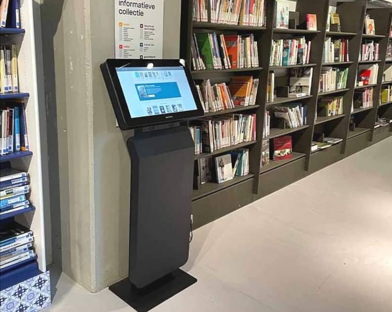 Digital Kiosk Standee-Interactive Display-SMD Screen-Conference Camera 5