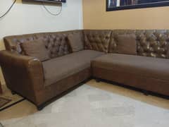 L shaper sofa set 8 seater