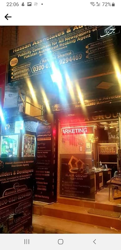 Centrally Located Shop In Gulshan-E-Iqbal - Block 1 Is Available For Sale 0