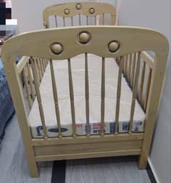 baby cot with mattress urgent selling