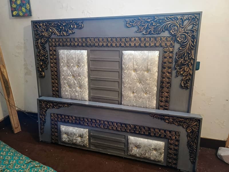 Bed Set (2 Side-Tables and Dressing Table) 10