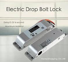 12 volt electric drop bolt lock magnetic door lock interlocking