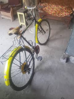 very good bike low used  7 gear cycle very lush condition
